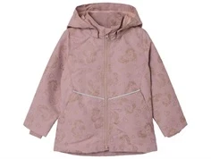 Name It overgangsjakke deauville mauve med glitter enhjørningprint